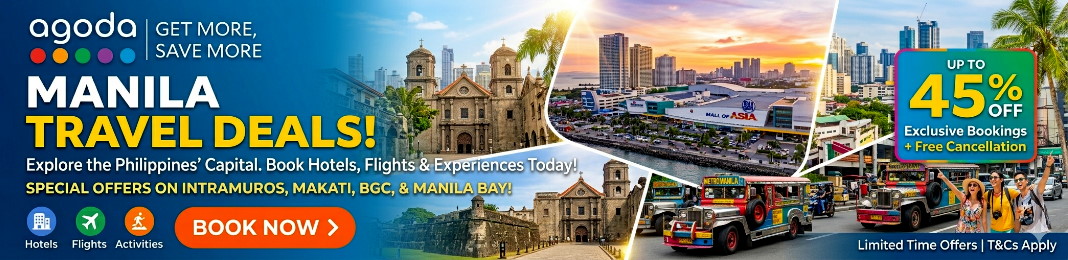 agoda Travel Deals: Manila