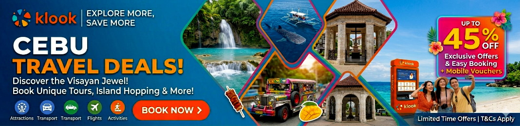 Klook Travel Deals: Cebu