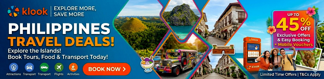 Klook Travel Deals: Philippines
